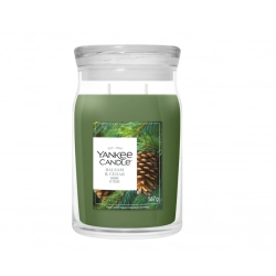 Yankee Candle BALSAM & CEDAR Duża Świeca 567g